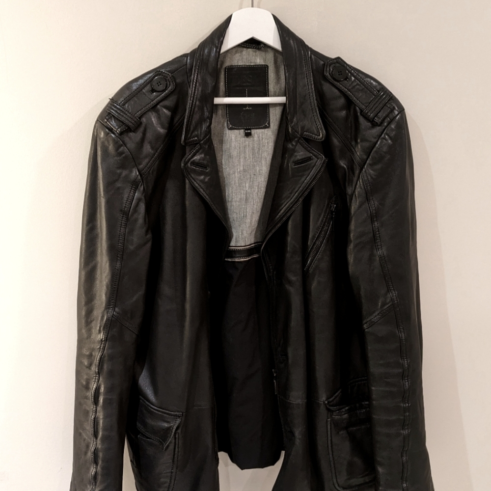 Leather jacket